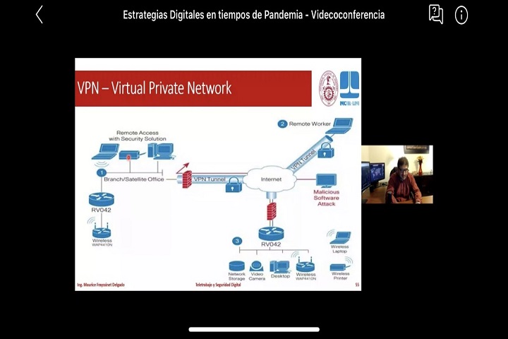 Primera semana de videoconferencias gratuitas del INICTEL-UNI