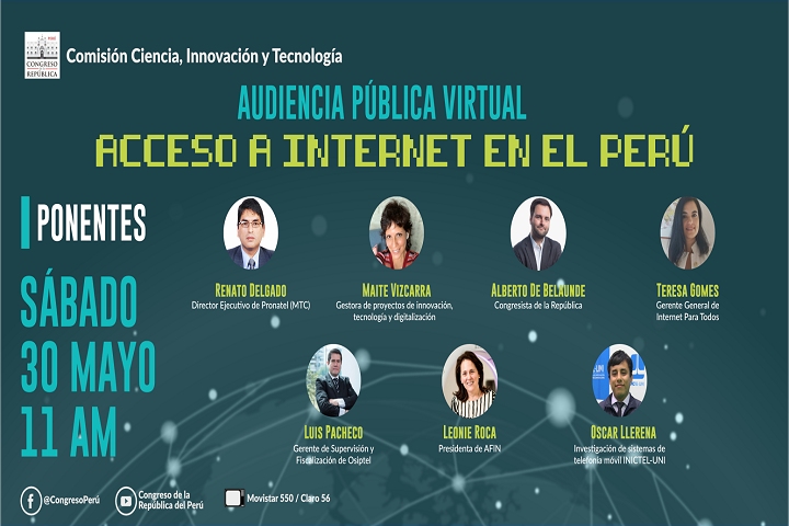 Segunda audiencia pública virtual