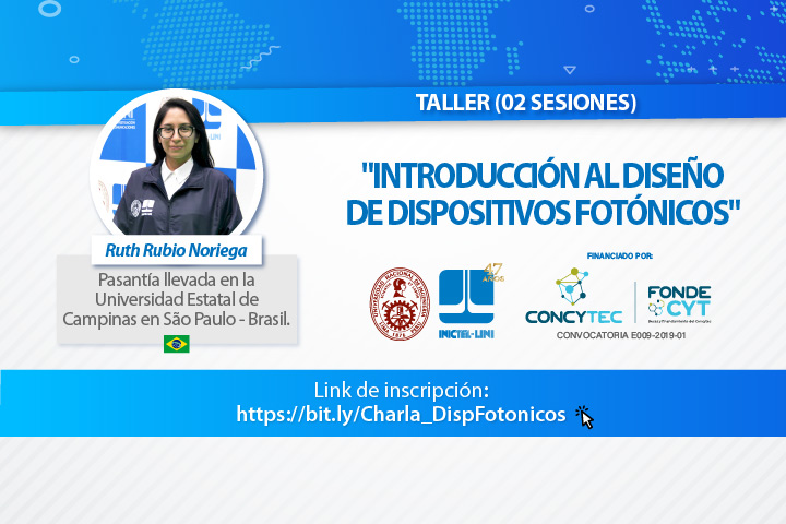 Taller gratuito sobre diseño de dispositivos fotónicos