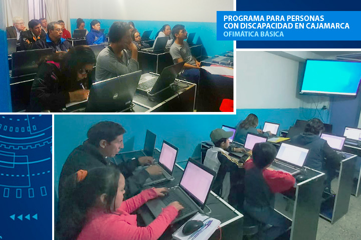 Personas con discapacidad se capacitan con el INICTEL-UNI